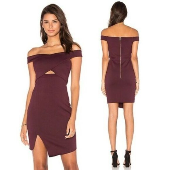 Bec & Bridge Off-Shoulder Mini Dress - Picture 4 of 4